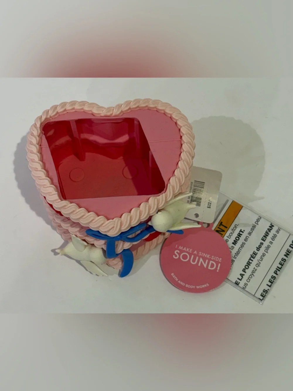Bath & Body Works Love Birds Foaming Soap Holder NWT